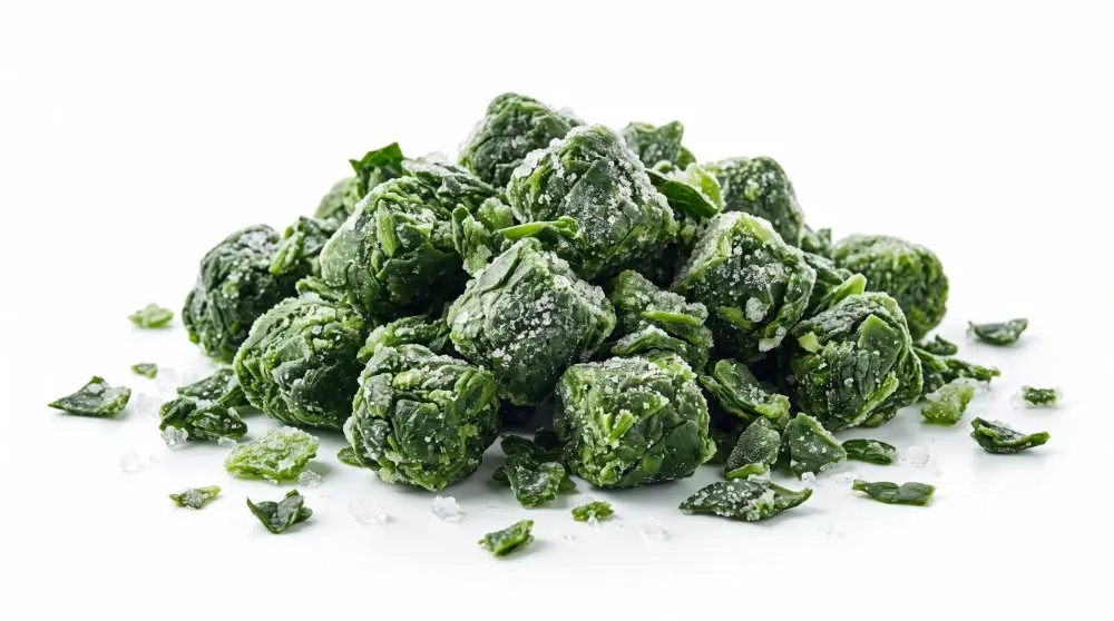 IQF chopped spinach